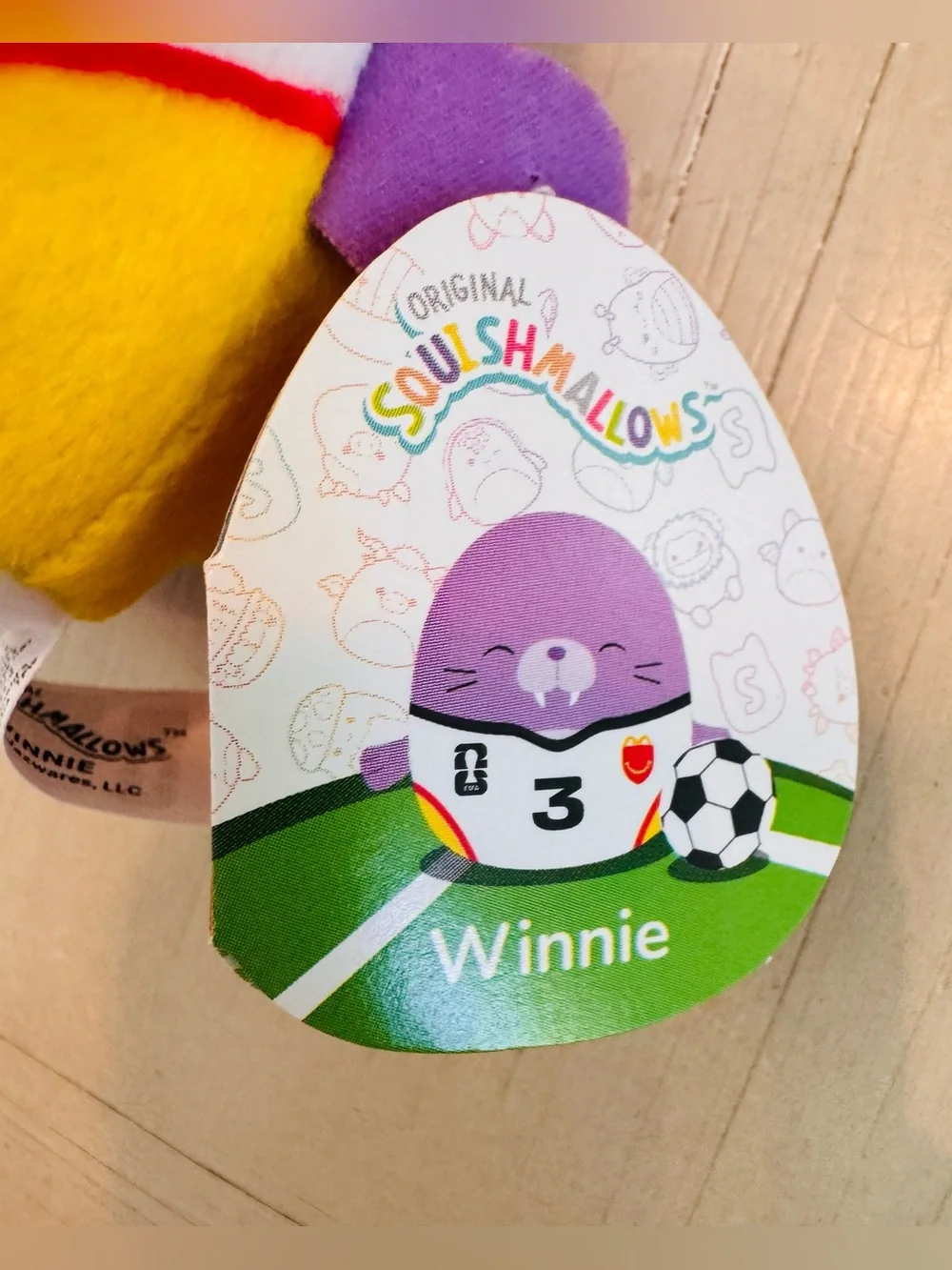 2026 McDonald’s FIFA World Cup Squishmallows #23 Winnie the Walrus - Germany